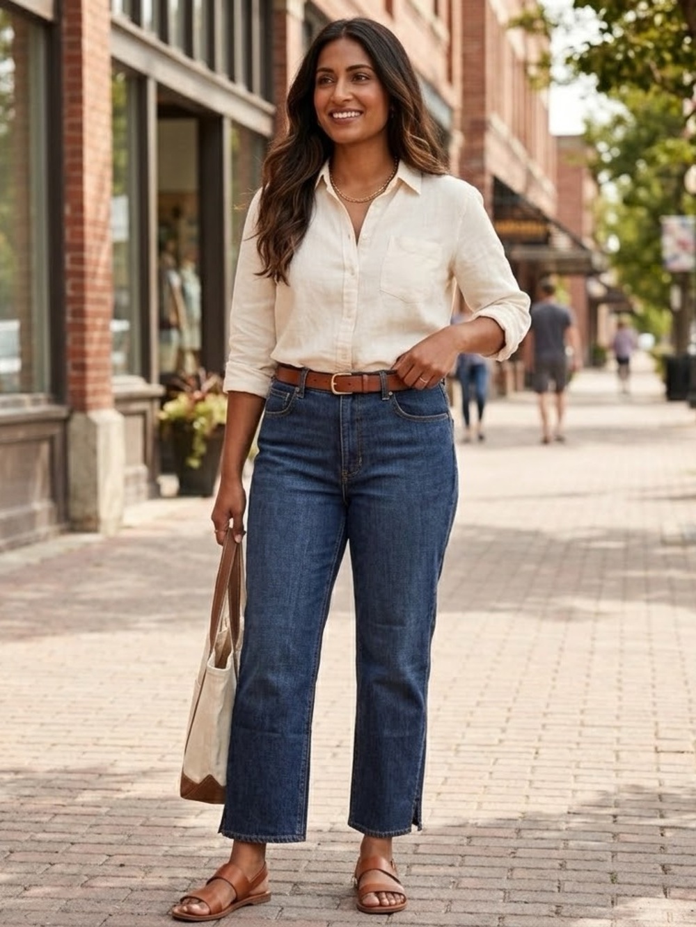 J. Crew Dark Indigo Straight Leg